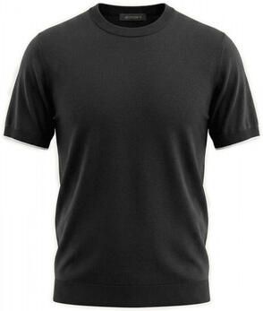 Jeordie's T-shirt Korte Mouw 60520 GIRO MM RASATO-999 NERO
