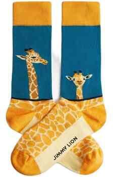 Jimmy Lion Sokken GIRAFFE-BLUE