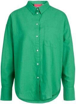 JJXX Overhemd 12231340 JAMIE LINEN-MEDIUM GREEN