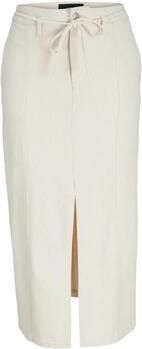 Jack & jones Lange Denim Rok Jxdora Stijl White Dames