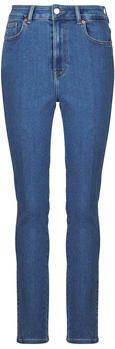 JJXX high waist skinny jeans JXVIENNA medium blue denim