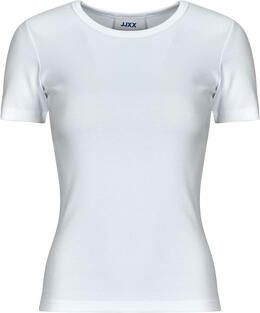 JJXX T-shirt met geribde ronde hals model 'FRANKIE' - Foto 5