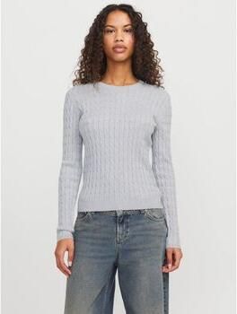 JJXX Trui 12264850 CARA CONFY CABLE-LIGHT GREY MELANGE