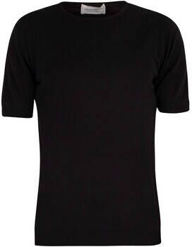 John Smedley T-shirt Korte Mouw Belden T-shirt