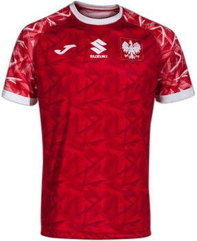 Joma T-shirt Korte Mouw Maillot Domicile Pologne 2022 23