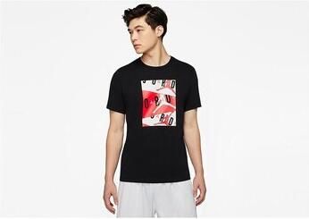 Nike T-shirt Korte Mouw Air Jordan Crew