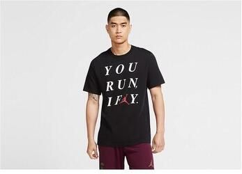 Nike T-shirt Korte Mouw Air Jordan i Fly