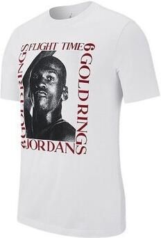 Nike T-shirt Korte Mouw Air Jordan Mj Flight Time