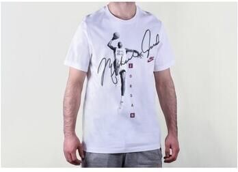 Nike T-shirt Korte Mouw Air Jordan Mj Photo Signature