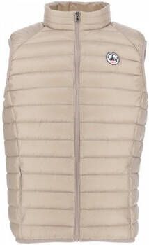 Jott Mouwloze donsjas Net over de top Beige Heren