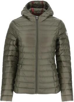 Jott Gewatteerde jas met capuchon en waterafstotend Green Dames