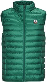 Jott Mouwloze gewatteerde jas Groen Green Heren