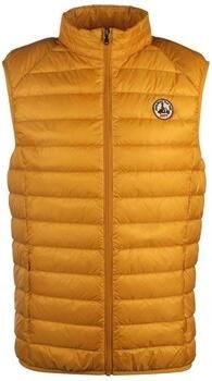 Jott Gele Mouwloze Herenjas met Capuchon Brown Heren