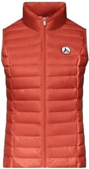 Jott Zijden vest voor herfst winter 2022 Orange Dames