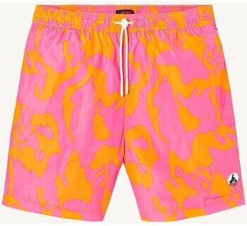 Jott Kleurrijke zwemshorts met binnenbroek Multicolor Heren