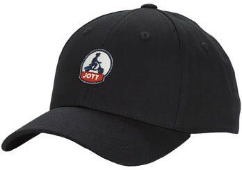 Jott Zwarte pet met klep Black Heren