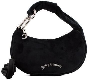 Juicy Couture Zwarte Blossom Small Velvet Handtas Black Dames