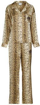 Juicy Couture Pyjama-sets Tamzin Cheetah Satin Shirt Pant Set