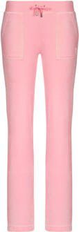 Juicy Couture Trainingsbroek Del Ray Straight Leg Track Pant With Pocket