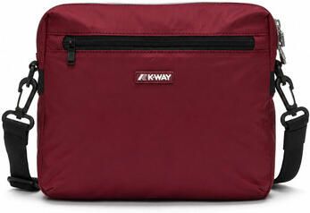 K-way Moire Borsa Lichtgewicht Tas Red Unisex