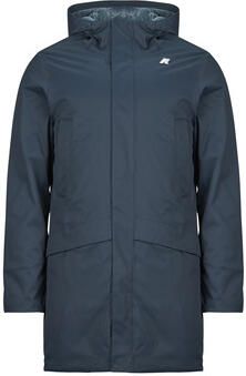 K-way Blauwe regenjas voor mannen Blue Heren