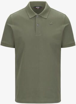 K-way Katoenen Polo Shirt Black Heren