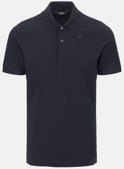 K-way Blauwe Polo T-shirts en Polos Amedee Blue