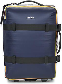 K-way Blauwe handbagage met telescopisch handvat Blue