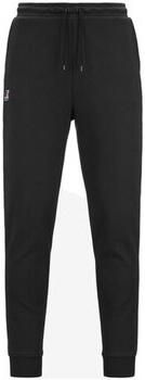 K-way Sportieve Joggingbroek met Geribbelde Zoom Black Heren