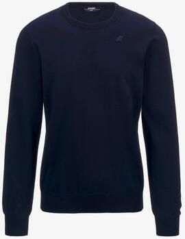 K-way Stijlvolle Sweatshirts en Hoodies Blue Heren