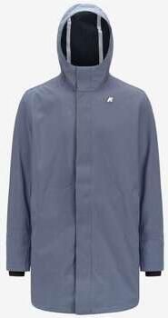 K-way Stijlvolle Grijze Polyester Regenjas Gray Heren - Foto 2