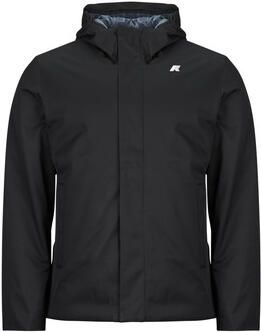 K-way Zwarte Jassen Jacko Twill Marmotta Black Heren - Foto 4