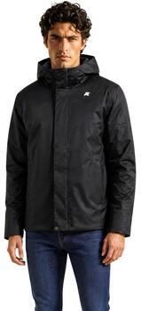 K-way Zwarte Jassen Jacko Twill Marmotta Black Heren - Foto 3