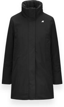 K-way Zwarte korte jas Marla Black Dames