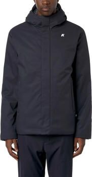 K-way Blauwe Waterdichte Winddichte Hooded Jas Blue Heren - Foto 6