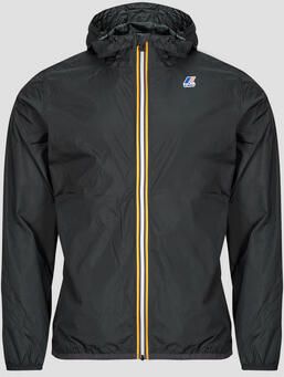 K-way Zwarte lichtgewicht capuchonjas Black
