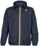 K-way Stijlvolle Zip-through Sweatshirt met Verstelbare Capuchon Black - Thumbnail 4