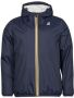K-way Waterdichte Claude Orsetto Jas Blauw - Thumbnail 1
