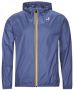 K-way Waterdichte Winddichte Ademende Jas Blauw Unisex - Thumbnail 1
