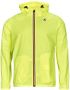 K-way Waterdichte Windbreaker Jas Claude 3.0 Yellow Unisex - Thumbnail 1