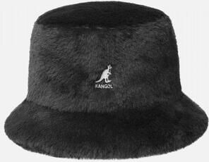 Kangol Faux Fur Bucket Hat Unisex Black Unisex