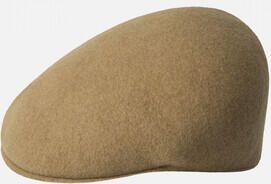 Kangol Platte Pet Kamelenwol Geborduurd Logo Brown - Foto 2