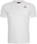 Kappa Katoenen T-shirt met geborduurd logo White Heren - Thumbnail 1