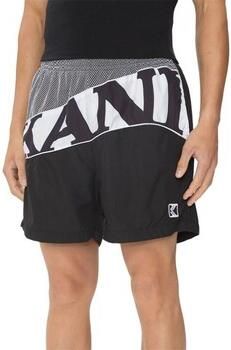 Karl Kani Korte regular fit broek met labelstitching