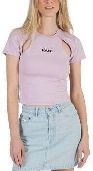 Karl Kani T-Shirts Purple Dames