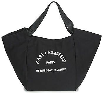 Karl Lagerfeld Shoppers Rsg Canvas Shopper in black