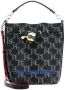 Karl Lagerfeld Leren Handtas met Magnetische Sluiting voor Lente Zomer Black Dames - Thumbnail 1