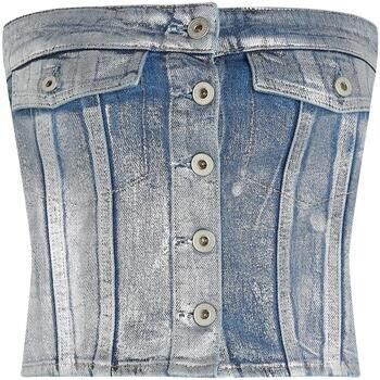 Karl Lagerfeld Blouse KLJ Denim Bustier B1W11023