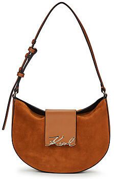 Karl Lagerfeld Handtas K SIGNATURE FL HALFMOON SB SUE