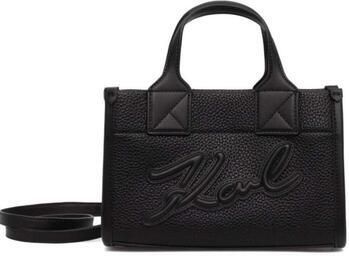 Karl Lagerfeld Shoppers & Totes K Skuare Sm Tote Grainy in zwart - Foto 5